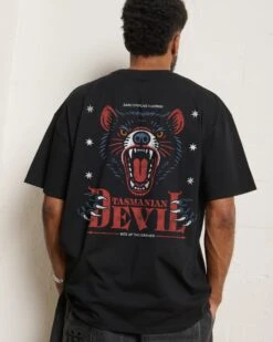 The Devil T-Shirt -Thread Heads Sale Store Black Back 1 b4a7e7bd f6cc 4b40 8130 92556e19596b