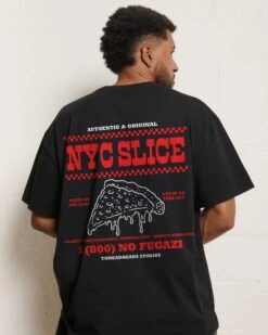 NYC Slice T-Shirt -Thread Heads Sale Store Black Back 727a1fee 18f0 4046 9cd9 96194d722f1f
