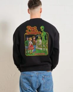 Don't Talk To Strangers Front And Back Sweatshirt