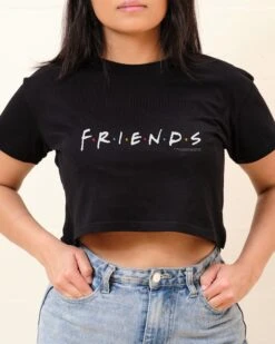 Friends Logo Crop Tee