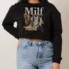 Man I Love Felines Crop Jumper -Thread Heads Sale Store Black Crop Sweater Front 1f2b8124 fb01 4f52 b135 fc74a65d2b89