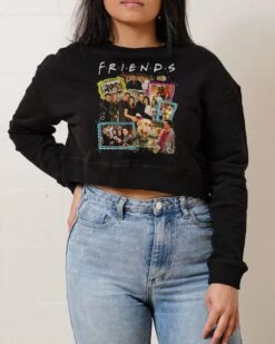 Friends Vintage Crop Jumper