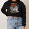 Space Cadet Crop Jumper -Thread Heads Sale Store Black Crop Sweater Front c3792fdd 5647 4f95 b620 a3ca1ca6a8c5