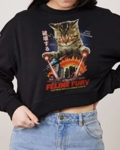 Feline Fury Crop Jumper