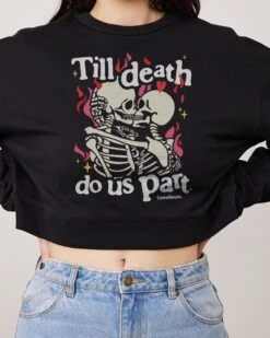 Till Death Do Us Part Crop Jumper