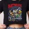 DC Batman Animated Vintage Crop Tee 2 DC Batman Animated Vintage Crop Tee -Thread Heads Sale Store Black Crop Tee Front e1950c8b 8600 45a4 9f38 538fc49a5e10