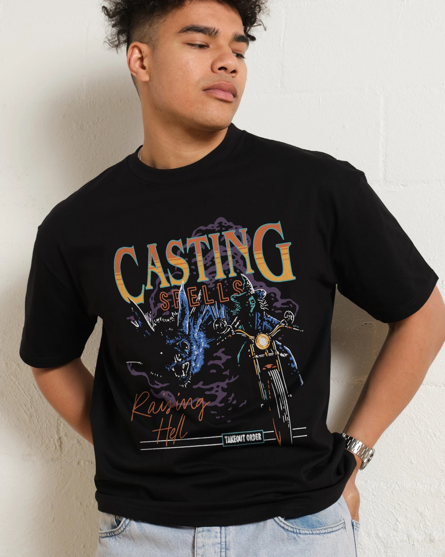 Casting Spells Raising Hell T-Shirt 3 Casting Spells Raising Hell T-Shirt