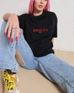 Sesame Street Tokyo Elmo Front And Back T-Shirt 9 Sesame Street Tokyo Elmo Front And Back T-Shirt -Thread Heads Sale Store Black Front 1 7108f14d 3a61 4dfa 92e9 eb4df2ee129b