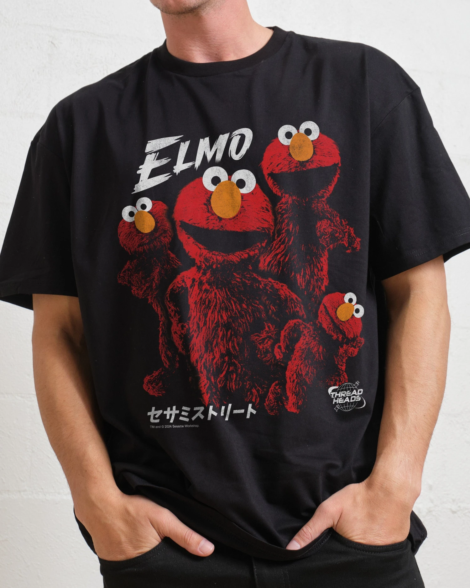 Sesame Street Tokyo Elmo T-Shirt 4 Sesame Street Tokyo Elmo T-Shirt - Image 2
