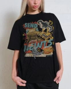 Send Newts T-Shirt -Thread Heads Sale Store Black Front 050aac1d e899 432d 9bf9 f006753e838b
