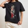 Astro Boy Half Robot T-Shirt -Thread Heads Sale Store Black Front 07e4706a ac72 4d84 bb93 9494c48844c6