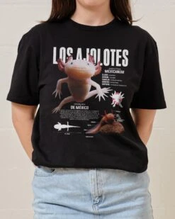 Los Ajolotes T-Shirt 12 Los Ajolotes T-Shirt -Thread Heads Sale Store Black Front 1c52defa 8b78 448b 90fb 7f11f7864d5b