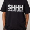 Nobody Cares T-Shirt 1 Nobody Cares T-Shirt -Thread Heads Sale Store Black Front 2f33ec65 7f4f 415c b9fd 2cc590efeb49