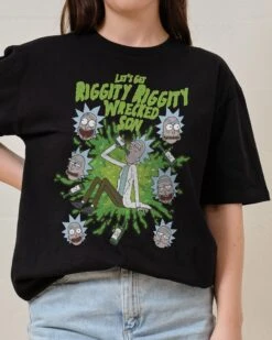Rick And Morty Riggity Riggity Wrecked T-Shirt