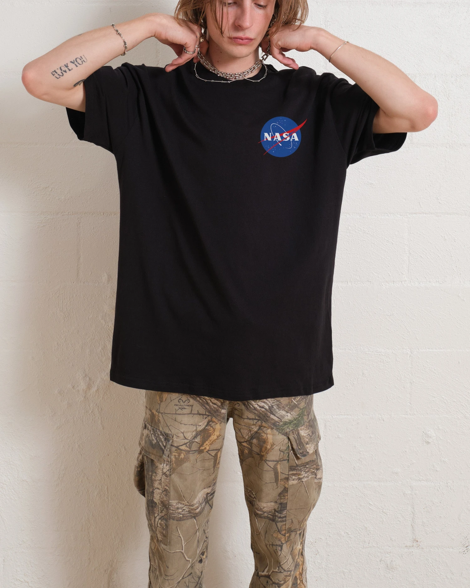 NASA Meatball Mini Print Tee 3 NASA Meatball Mini Print Tee