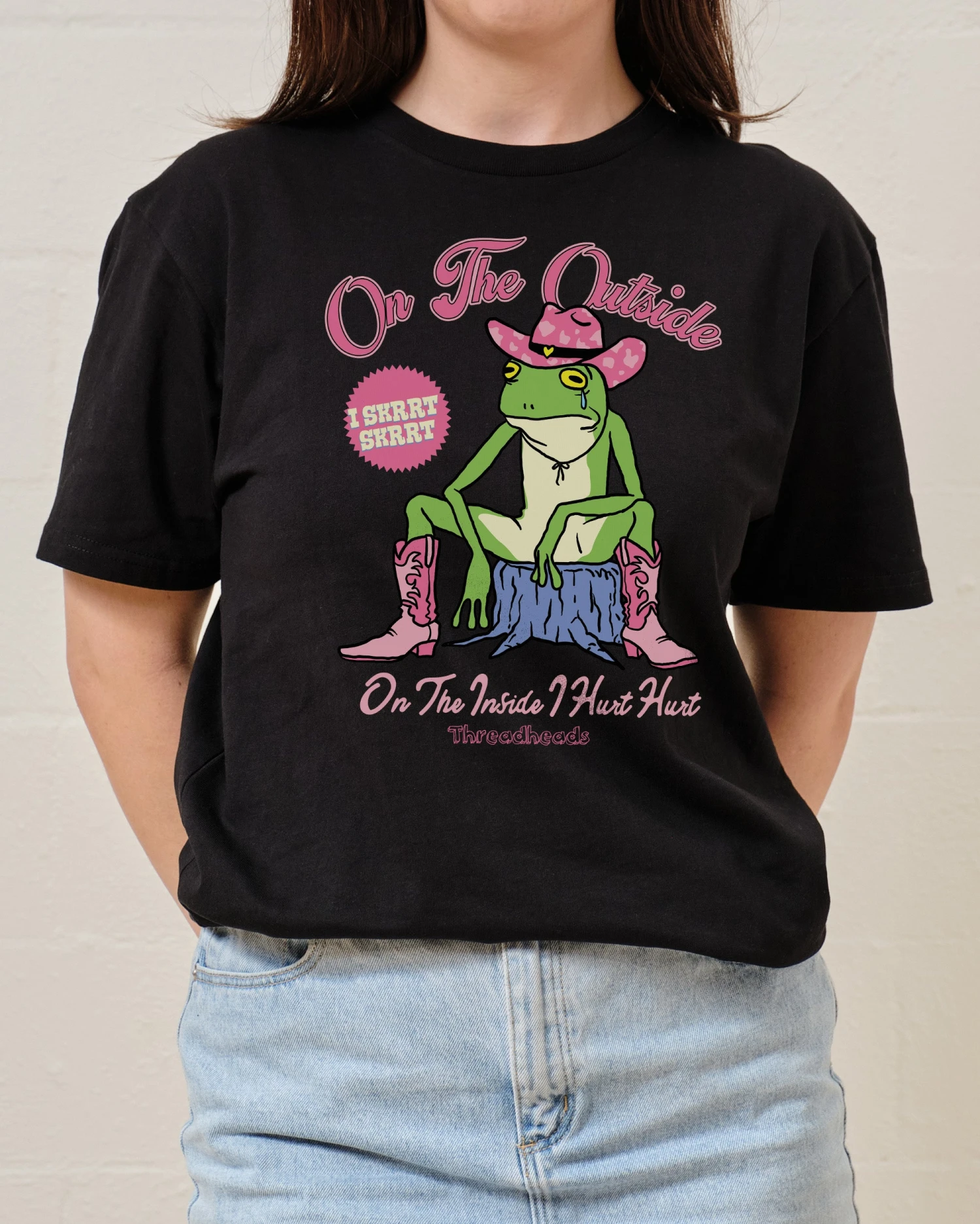 On The Outside I Skrrt Skrrt T-Shirt 5 On The Outside I Skrrt Skrrt T-Shirt - Image 3