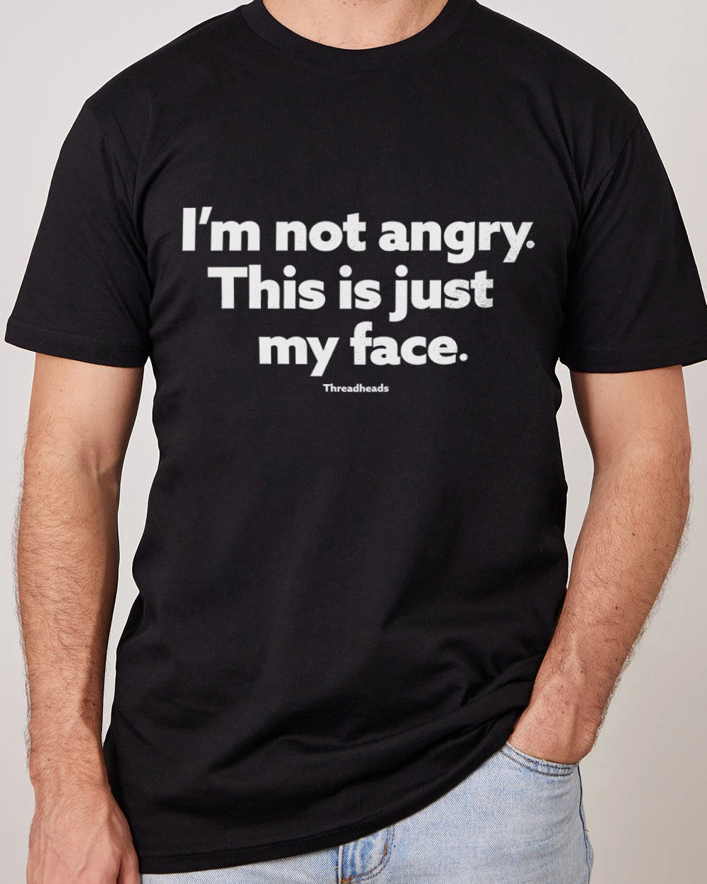 I'm Not Angry T-Shirt 5 I'm Not Angry T-Shirt - Image 3