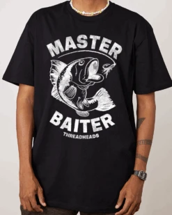 Master Baiter T-Shirt -Thread Heads Sale Store Black Front 804fc4f5 52cd 4219 9aa2 1bcccbb1fb6e