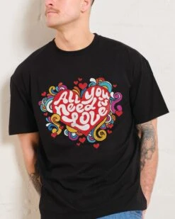 All You Need Is Love T-Shirt 11 All You Need Is Love T-Shirt -Thread Heads Sale Store Black Front 819b15b8 792d 4f8d ac11 52d2f31c672b