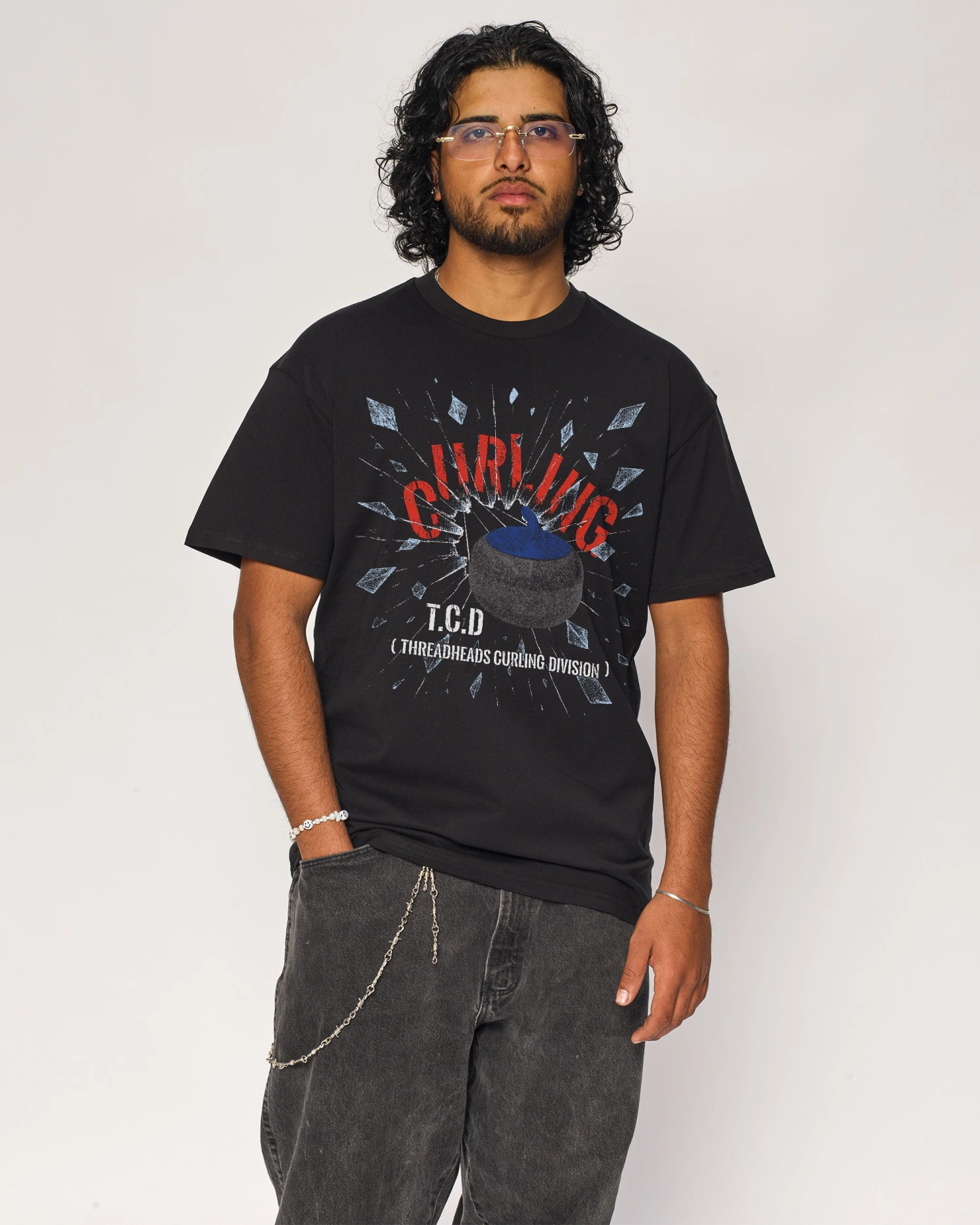 Curling Division T-Shirt 3 Curling Division T-Shirt