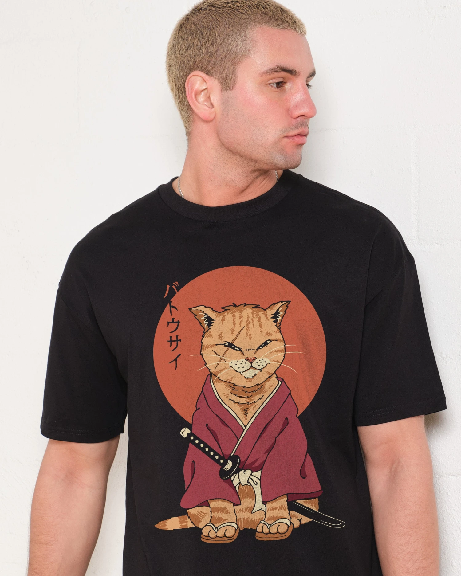 Neko Battousai T-Shirt 5 Neko Battousai T-Shirt - Image 3