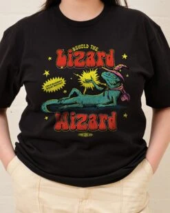 Lizard Wizard T-Shirt 16 Lizard Wizard T-Shirt -Thread Heads Sale Store Black Front d13282cc 6046 407c 89b2 cc8adfac3430