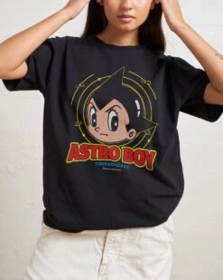Astro Boy Space Head T-Shirt -Thread Heads Sale Store Black Front d9c8ca06 e31a 4398 a751 9cfe4bf5615b