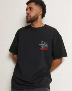 NYC Slice T-Shirt -Thread Heads Sale Store Black Front ed0a403f 8b0e 42b8 ac65 4de2dd7c3132