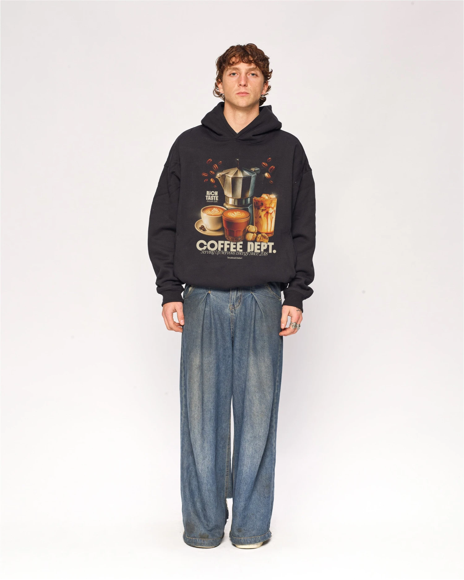 Coffee Dept Hoodie 4 Coffee Dept Hoodie - Image 2