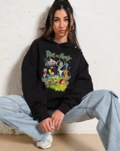 Rick And Morty Vintage Hoodie