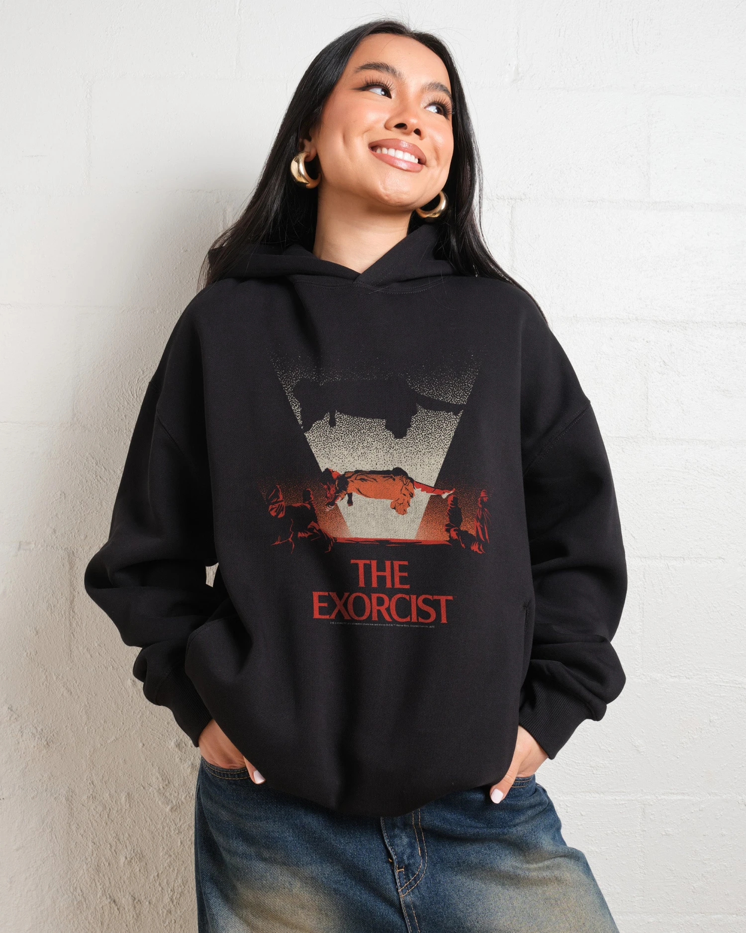 Retro Exorcist Hoodie 4 Retro Exorcist Hoodie - Image 2