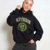 Harry Potter Slytherin College Hoodie -Thread Heads Sale Store Black Hoodie Women Front b3a2b9e7 9275 40a8 b0c2 2877fd5ba279