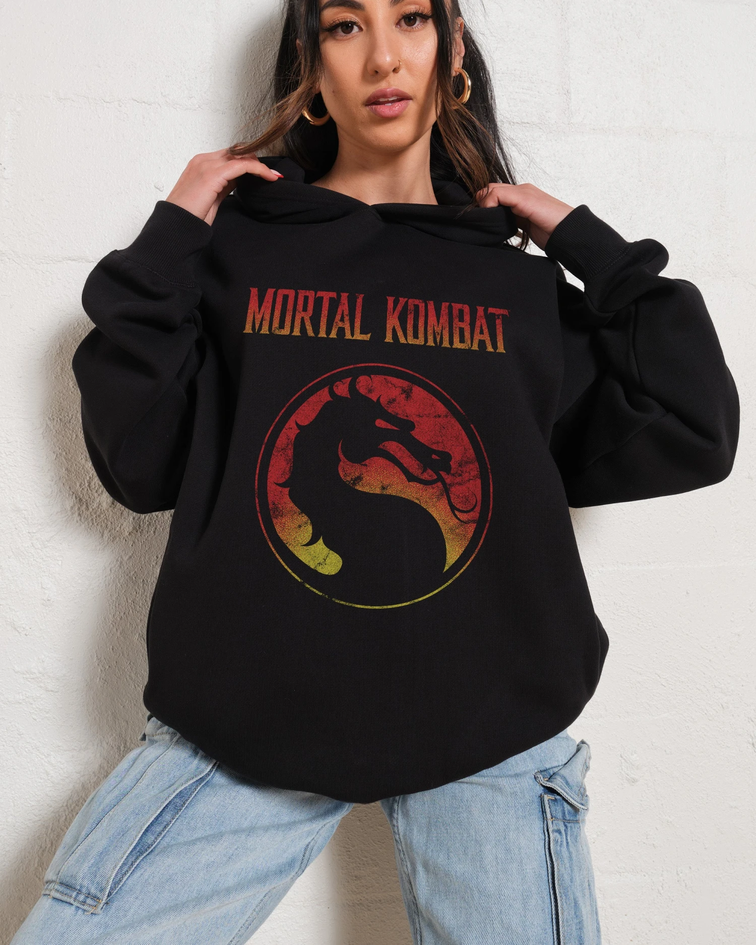 Mortal Kombat Logo Hoodie 4 Mortal Kombat Logo Hoodie - Image 2