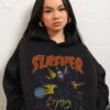 Slasher Hoodie 1 Slasher Hoodie -Thread Heads Sale Store Black Hoodie Women Front e0b1202f b5ff 402c aaf7 3b676311cd06