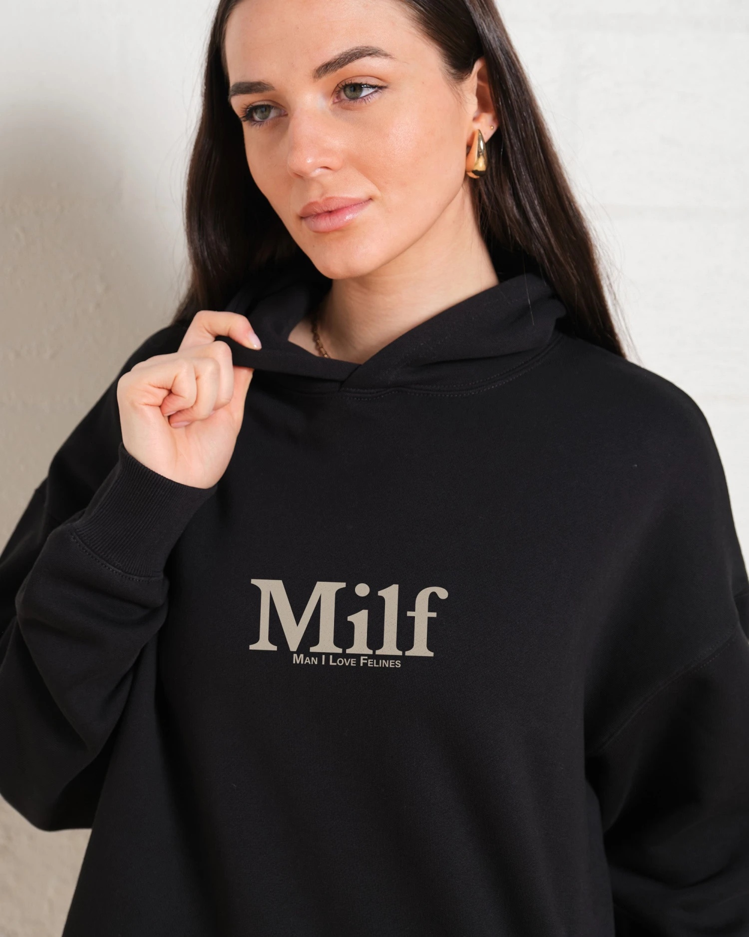 Man I Love Felines Front And Back Hoodie 4 Man I Love Felines Front And Back Hoodie - Image 2