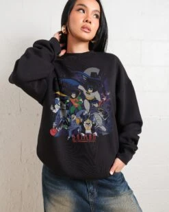 DC Batman Animated Series Villains Sweatshirt