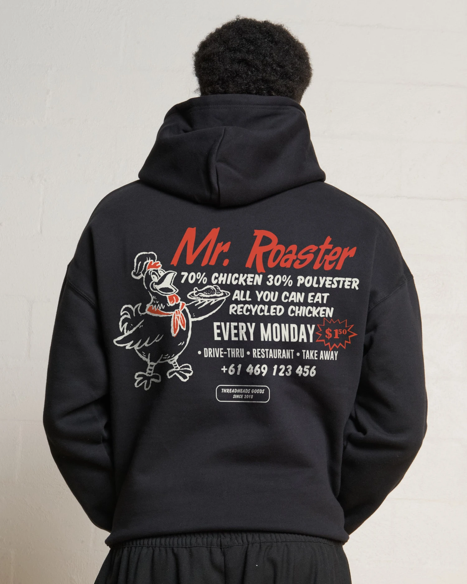 Mr. Roaster Fried Chicken Hoodie 3 Mr. Roaster Fried Chicken Hoodie