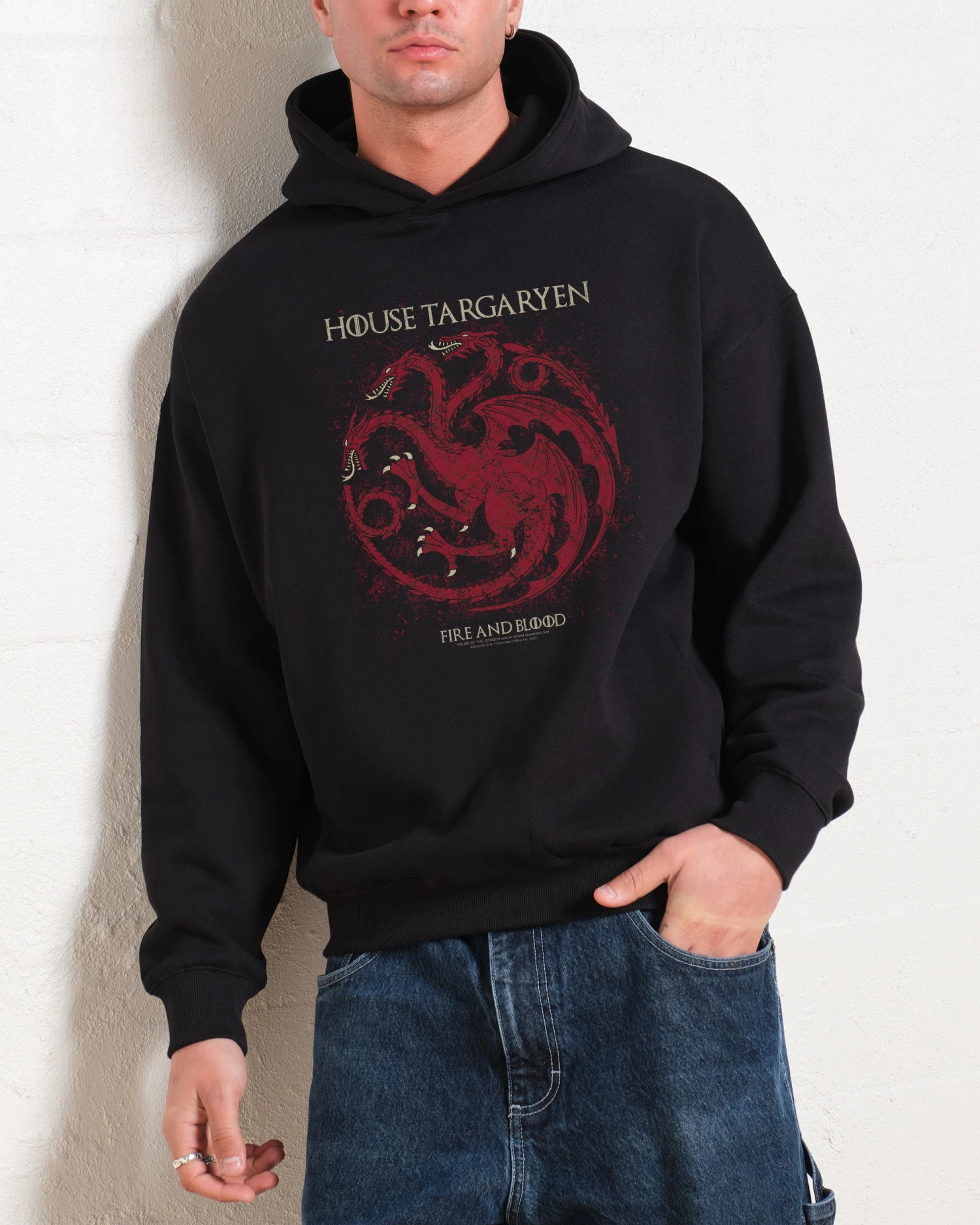 Game Of Thrones Targaryen Sigil Hoodie 5 Game Of Thrones Targaryen Sigil Hoodie - Image 3