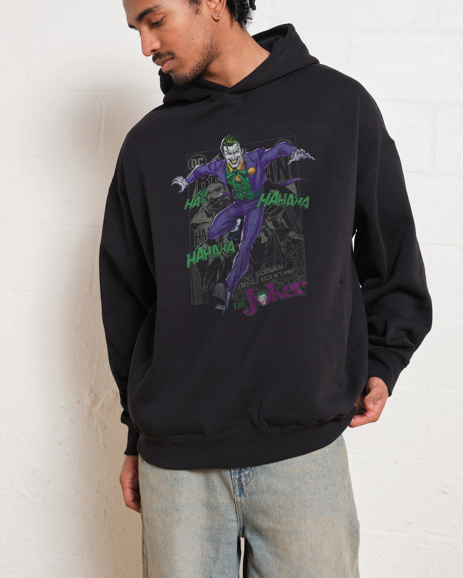 DC The Joker Hoodie 3 DC The Joker Hoodie