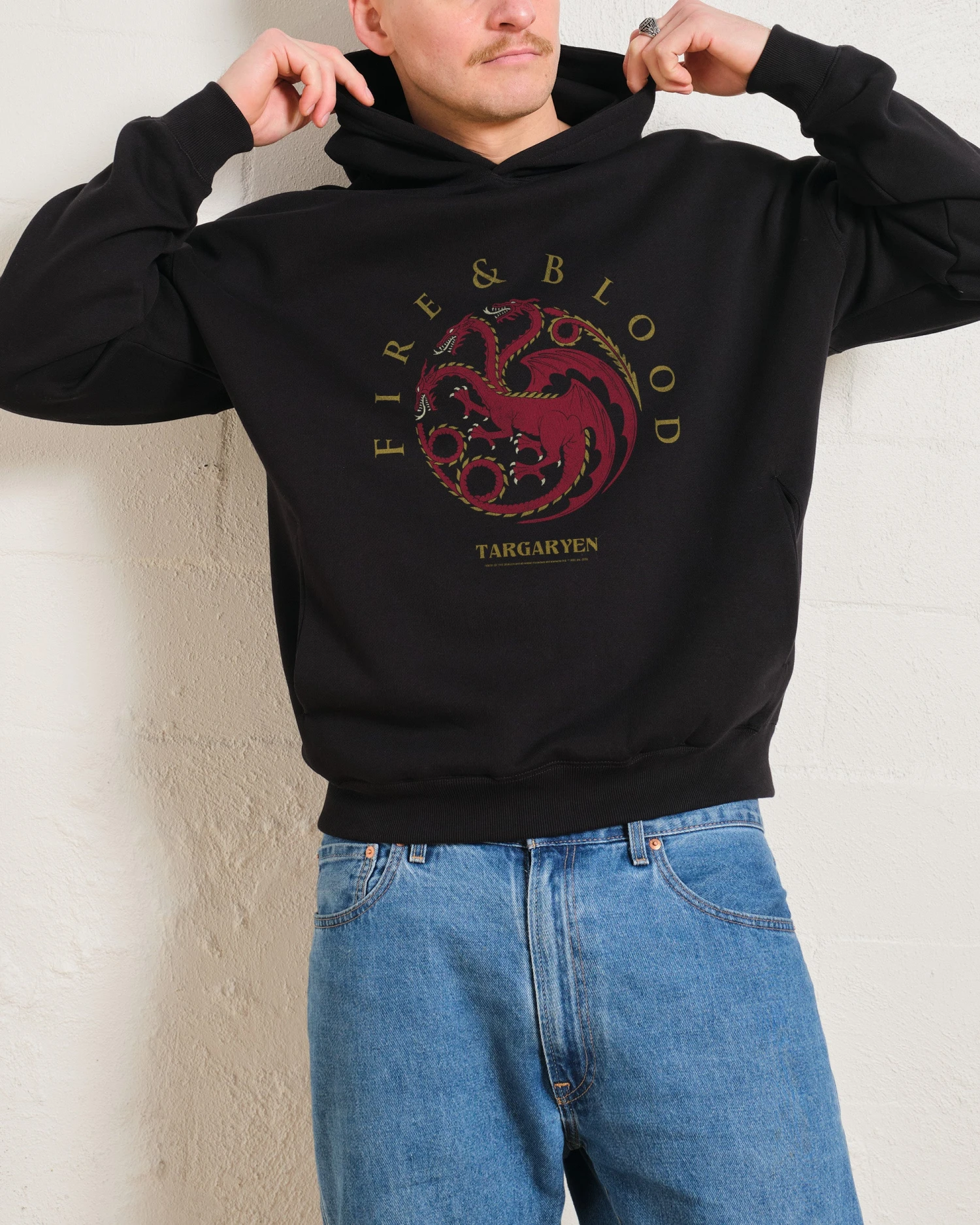 Game Of Thrones House Targaryen Hoodie 4 Game Of Thrones House Targaryen Hoodie - Image 2
