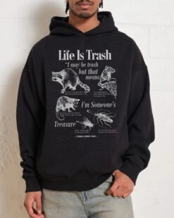 Life Is Trash Hoodie -Thread Heads Sale Store Black Men Hoodie Front 7f404177 2b6f 498a 9f1a 4afb48cafc3c