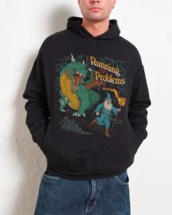 Running From My Problems Dragon Hoodie