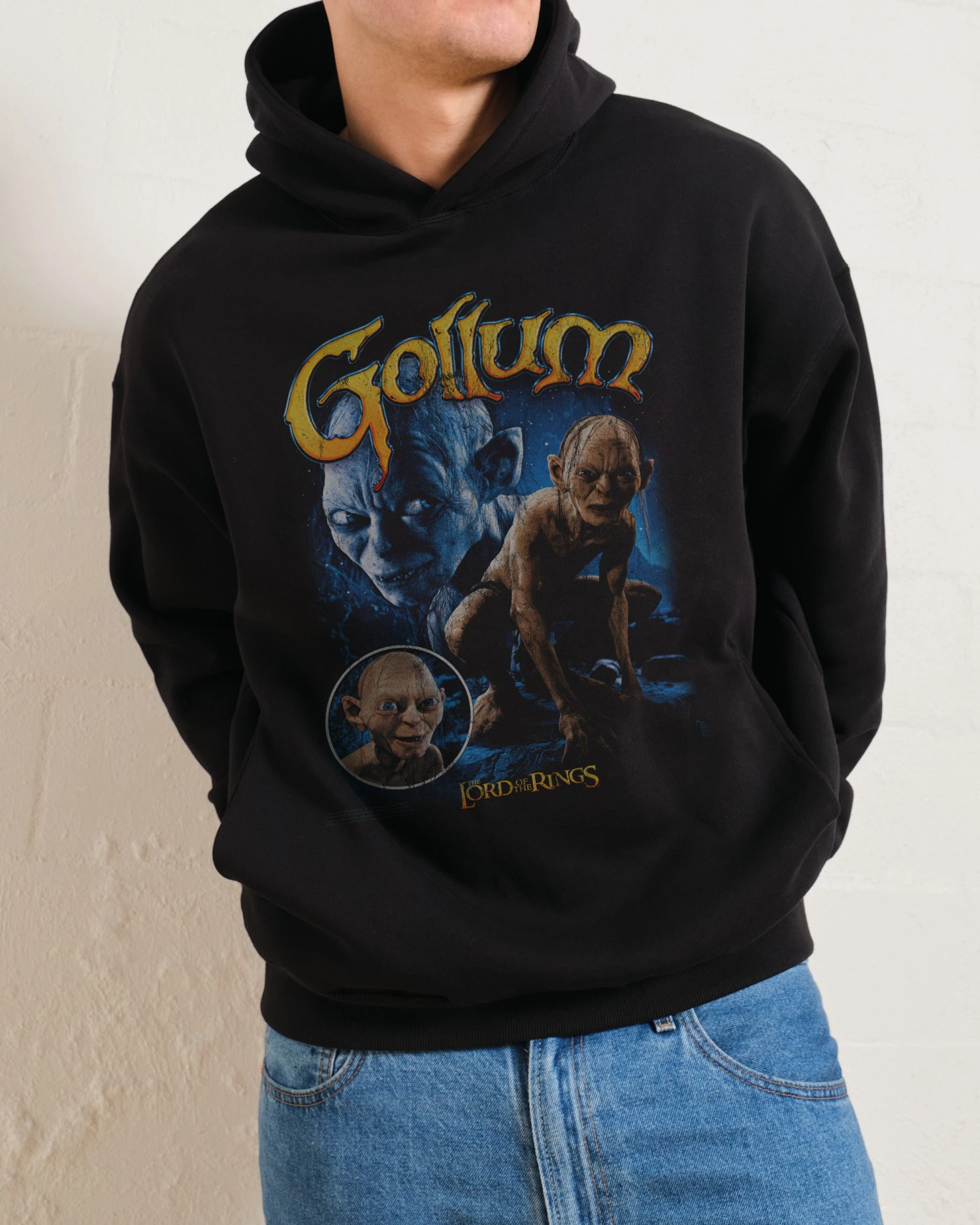 Vintage Gollum Hoodie 4 Vintage Gollum Hoodie - Image 2