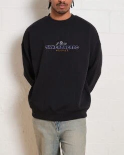 Here Comes Trouble Sweatshirt -Thread Heads Sale Store Black Men Jumper Front 22ca8b57 f568 4859 8edd 3b27b4424a47