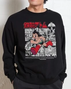 Manga Story Astro Boy Sweatshirt 9 Manga Story Astro Boy Sweatshirt -Thread Heads Sale Store Black Men Jumper Front 7d95f797 9d5e 4b45 8180 5566963ff958
