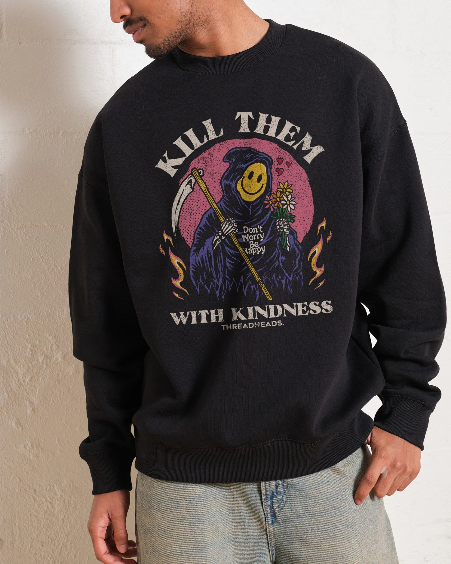 Kill Them With Kindness Sweatshirt 8 Kill Them With Kindness Sweatshirt - Image 6