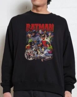 DC Batman Vintage Sweatshirt -Thread Heads Sale Store Black Men Jumper Front d1ca5ffc 9cee 4cfd 8616 b3a9a8c4a2d5