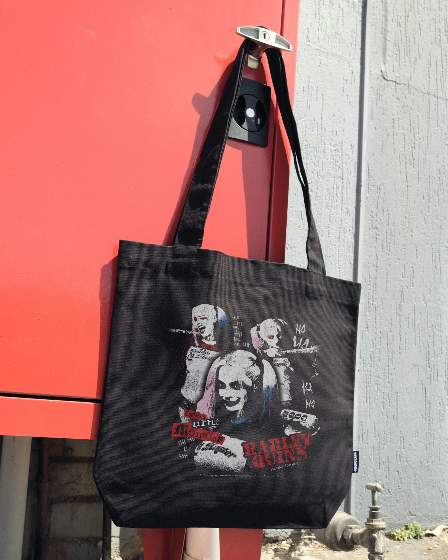 Harley Quinn Vintage Tote Bag 3 Harley Quinn Vintage Tote Bag