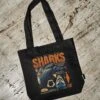 Quick Animal Facts - Sharks Tote Bag -Thread Heads Sale Store Black ToteBags 878cd576 996c 4675 a717 7c3589888d22