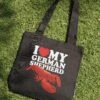 I Love My German Shepherd Tote Bag -Thread Heads Sale Store Black ToteBags c482209c 33dd 4773 9d0c 46dbb4e43810